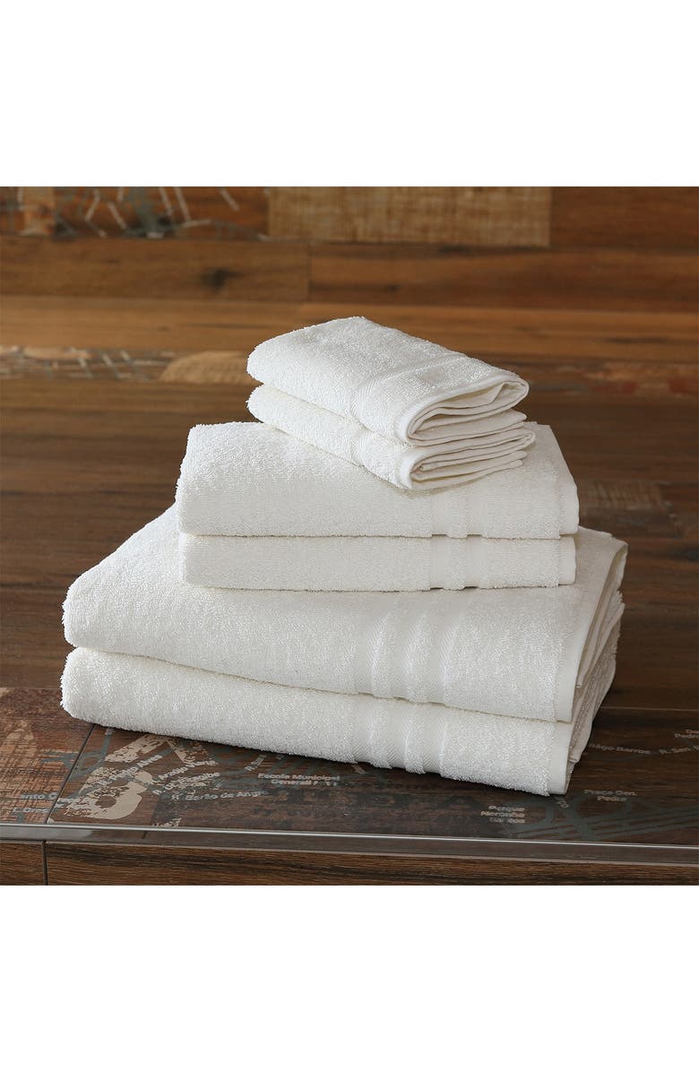 Linum Home Textiles Denzi 6-Piece Towel Set - Cream, Alternate, color, Cream