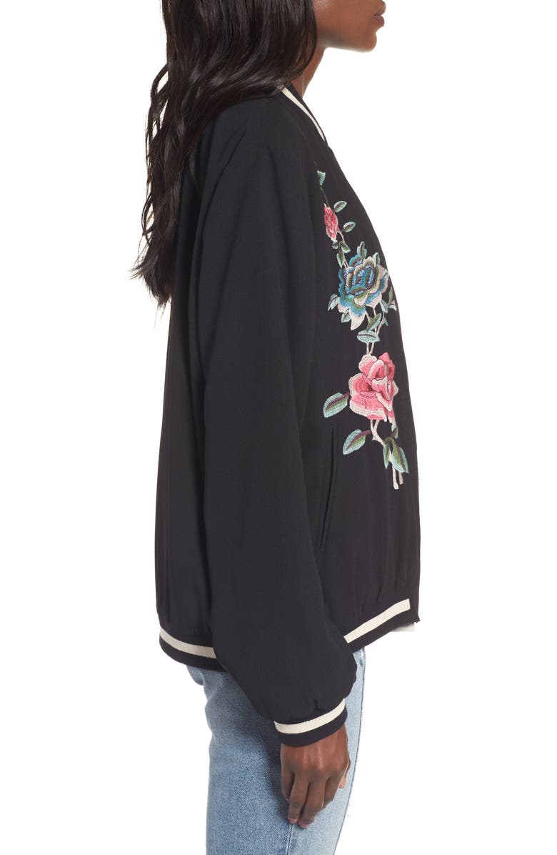 Show Me Your Mumu Reversible Bomber Jacket, Alternate, color, 