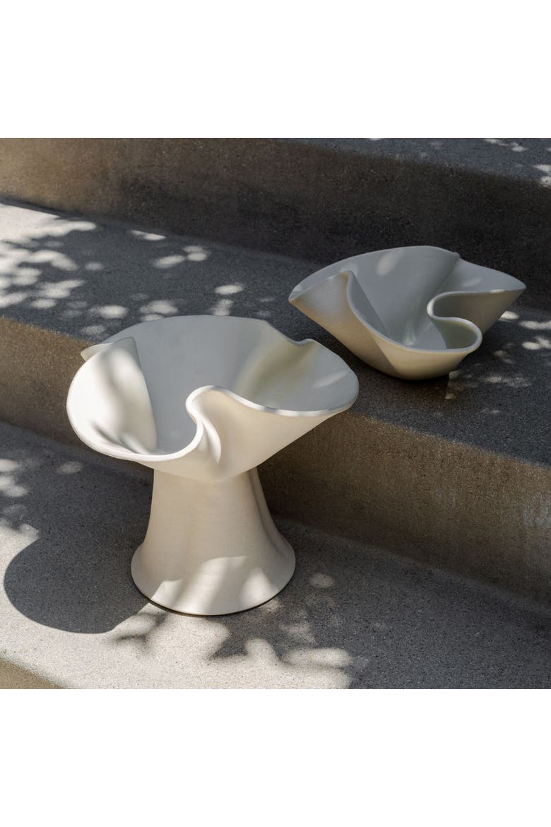 Esme Bowl, Alternate, color, Raw Blanc