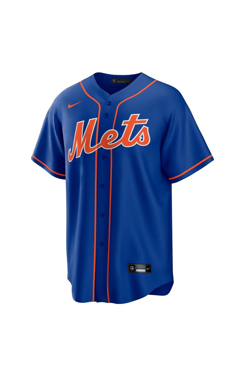 Nike Men's Nike Francisco Lindor Royal New York Mets Alternate Replica Player Jersey, Alternate, color, Royal