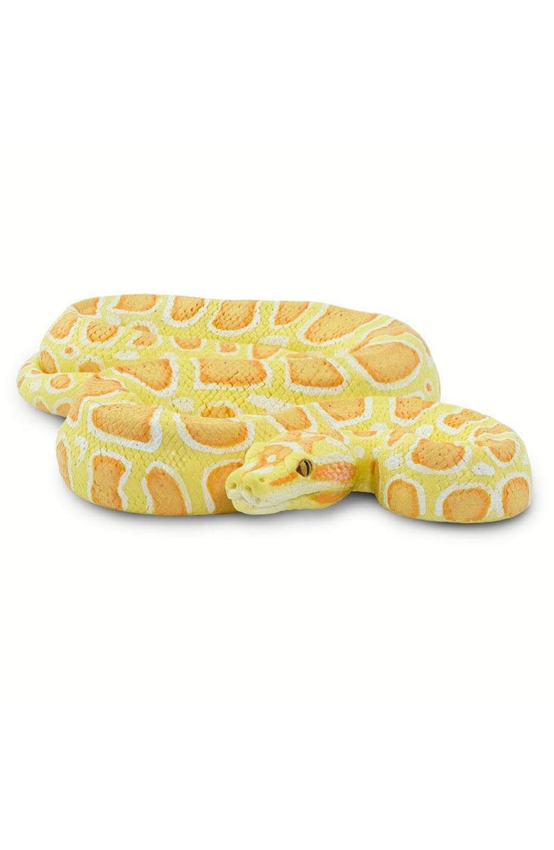 Safari Ltd. Albino Burmese Python Toy, Alternate, color, NO COLOR