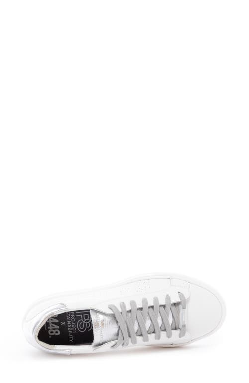 P448 Corthea Low Top Sneaker In White