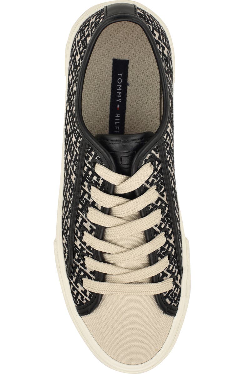 Tommy Hilfiger Logo Jacquard Sneaker, Alternate, color, Blk01