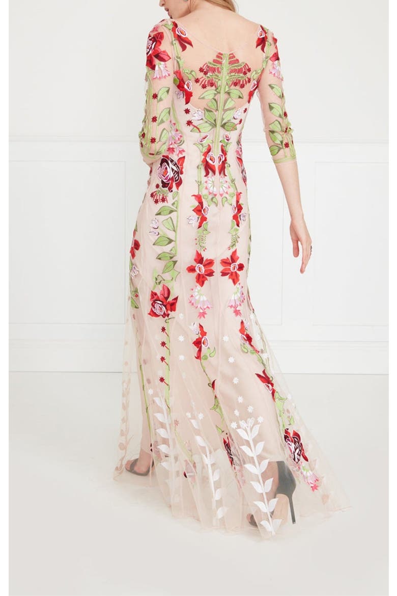 Lucille V-Neck Dress, Alternate, color, Cameo Pink