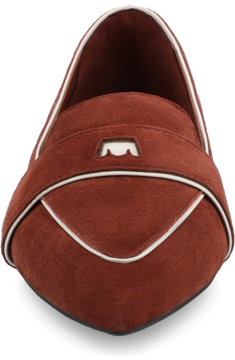 Birdies The Sparrow Loafer, Alternate, color, Cognac Suede