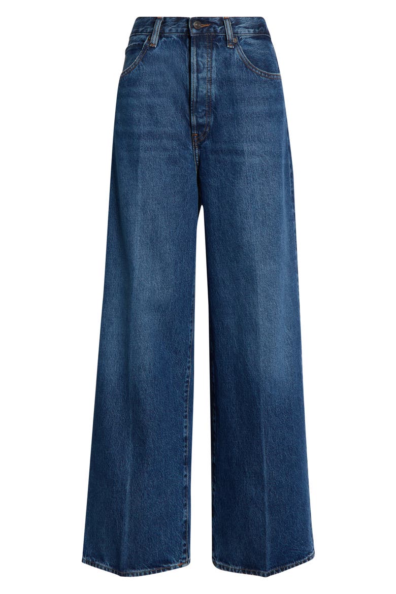 The Collegiate Super High Waist Wide Leg Jeans, Alternate, color, GALACTIC