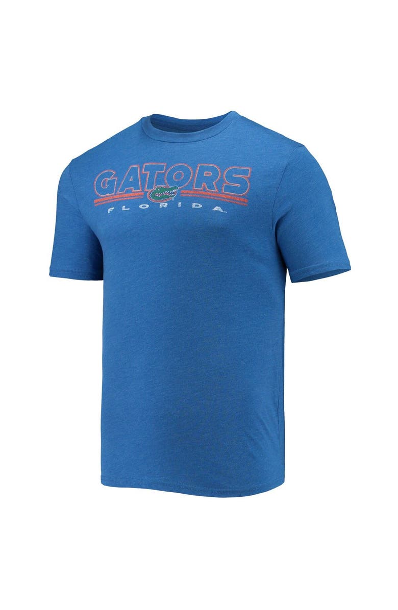 CONCEPTS SPORT Men's Concepts Sport Heathered Charcoal/Royal Florida Gators Meter T-Shirt & Pants Sleep Set, Alternate, color, 
