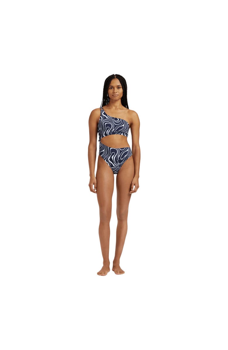 Vilebrequin Women Asymmetric One-piece swimsuit Orcas, Alternate, color, Navy