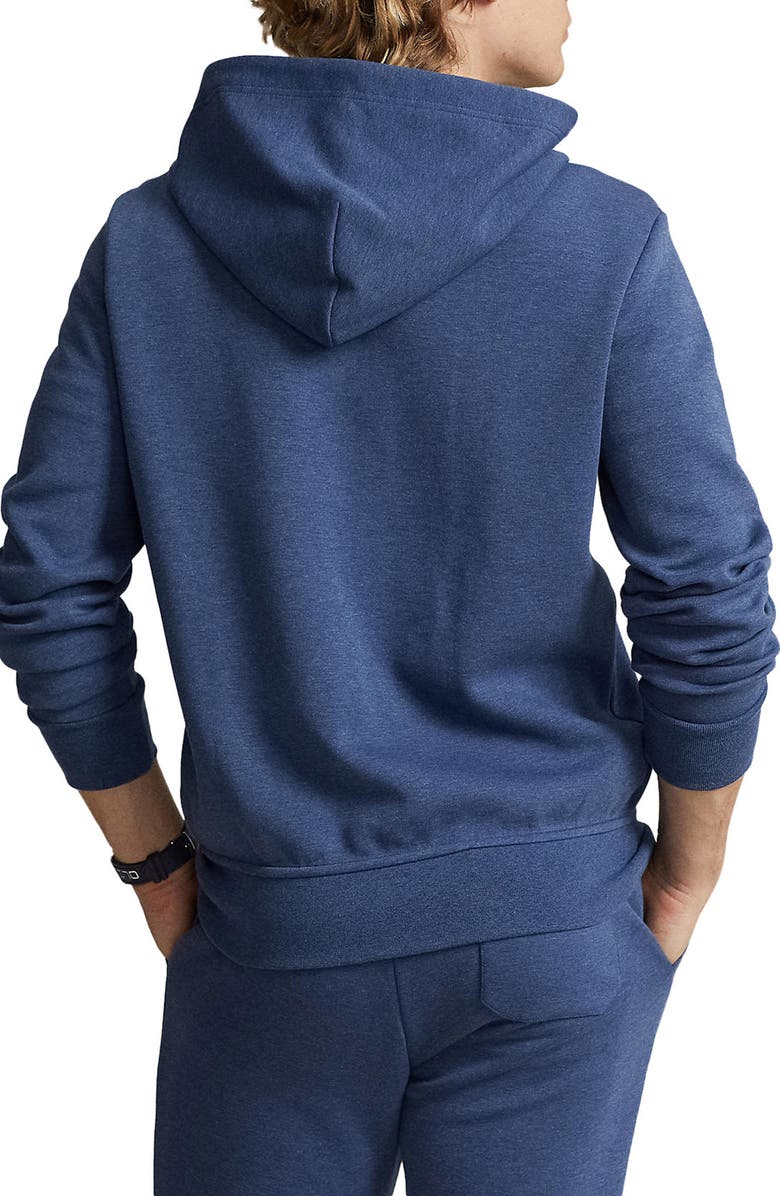 Polo Ralph Lauren Double Knit Zip-Up Hoodie, Alternate, color, 