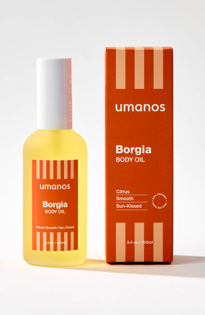 umanos Botanical Body Oil, Main, color, Borgia