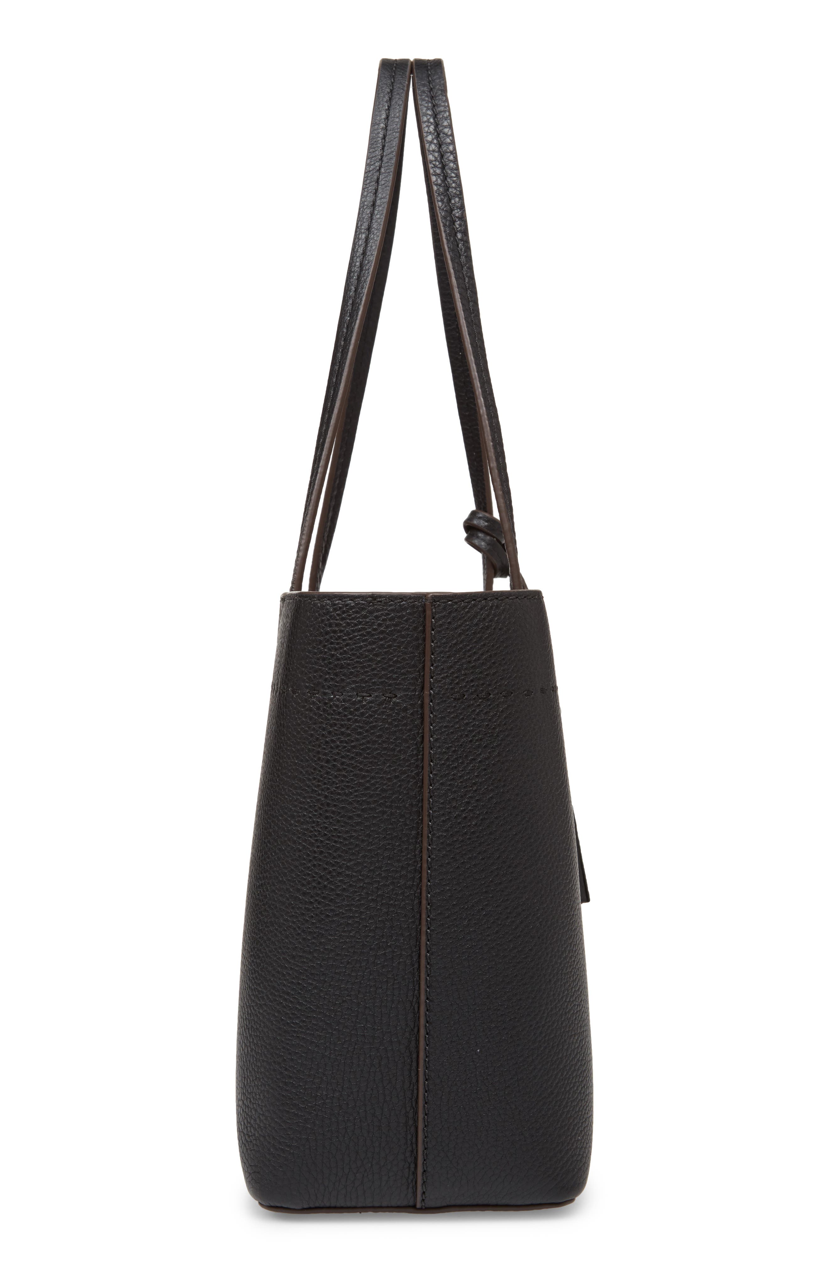 Tory Burch Small McGraw Leather Tote, Alternate, color, 