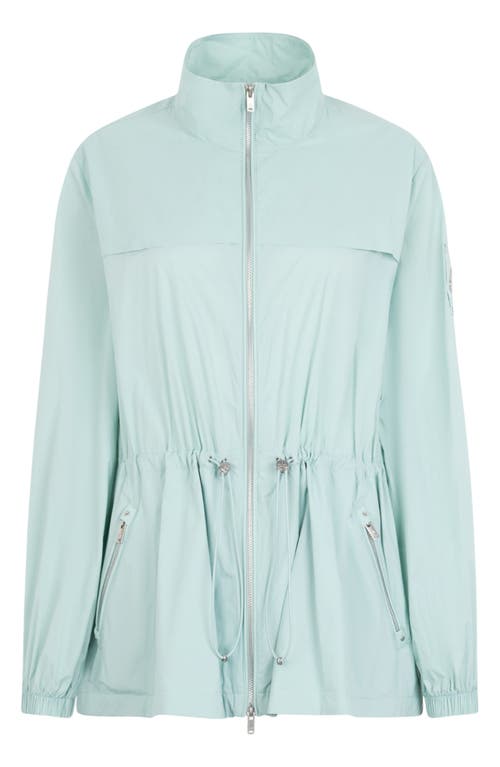 Moose Knuckles Labelle Water Repellent Ripstop Jacket In Tide