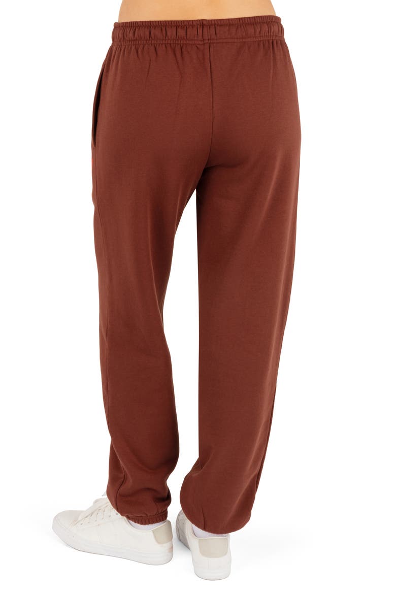 Vintage Pennant Sweatpants, Alternate, color, CAPPUCINO