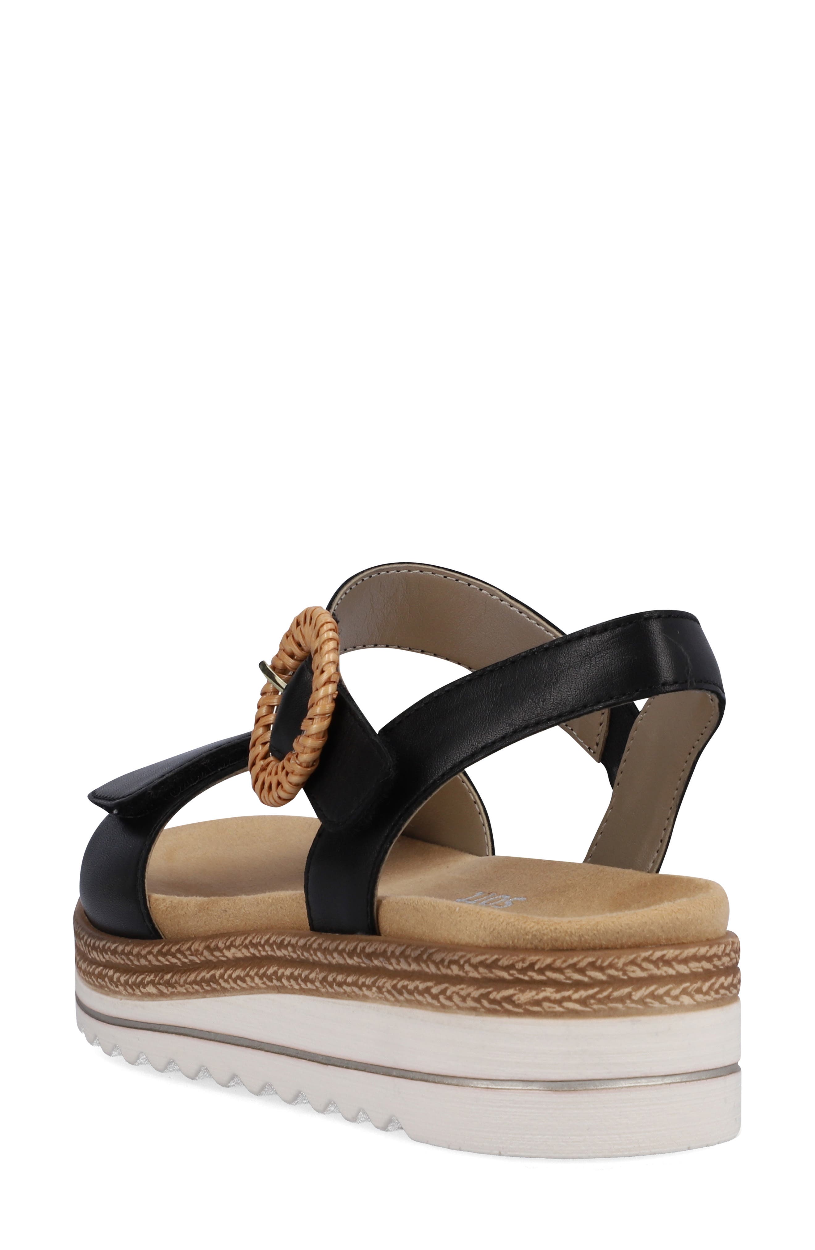 REMONTE Jocelyn 52 Sandal, Alternate, color, Black