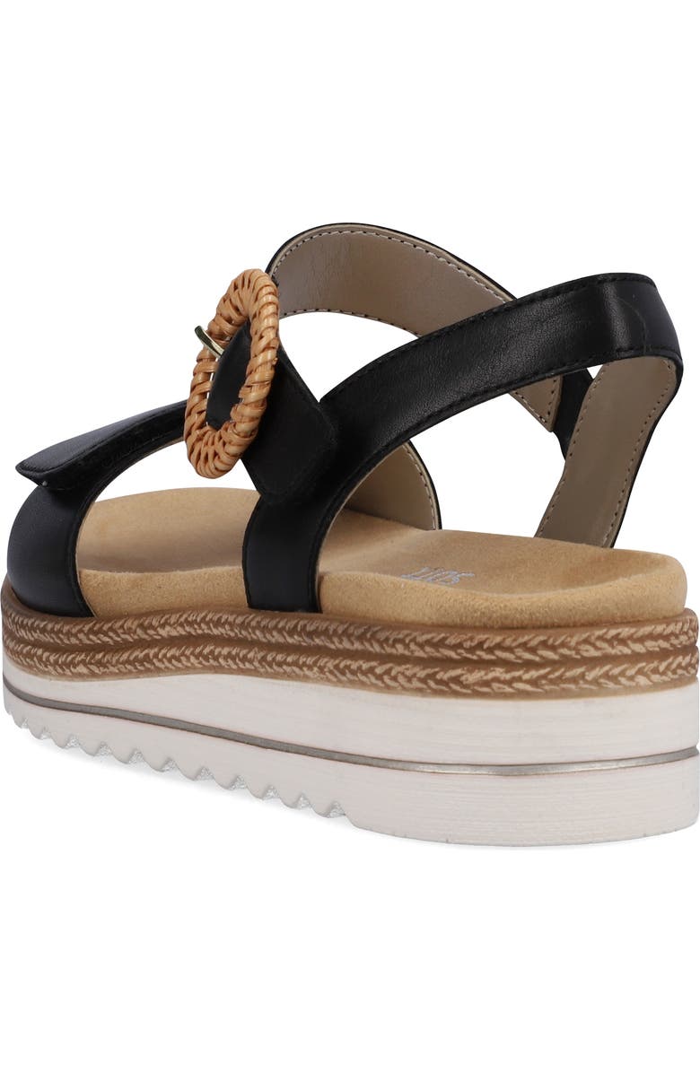 REMONTE Jocelyn 52 Sandal, Alternate, color, Black
