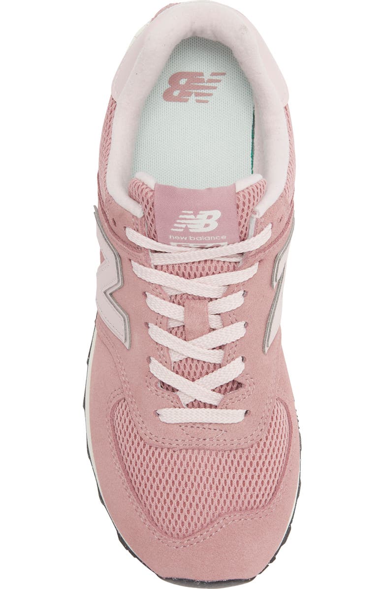 New Balance 574 Sneaker, Alternate, color, Alpha Pink/Nb White