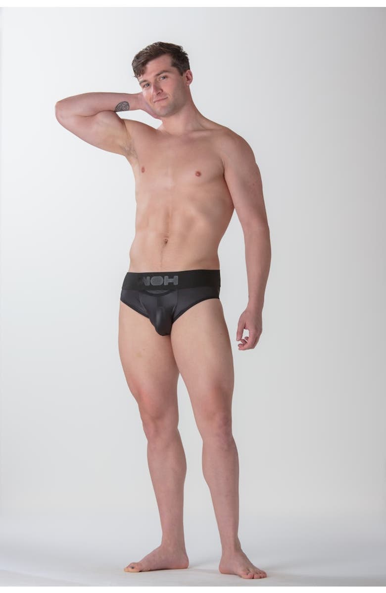 HOM WOH Night Universe Mini Briefs, Alternate, color, Black