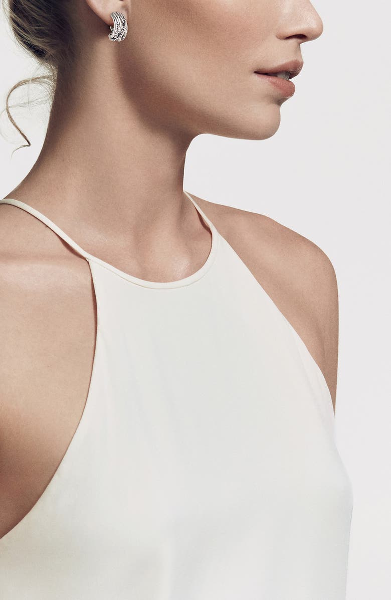 David Yurman Crossover Earrings, Alternate, color, 