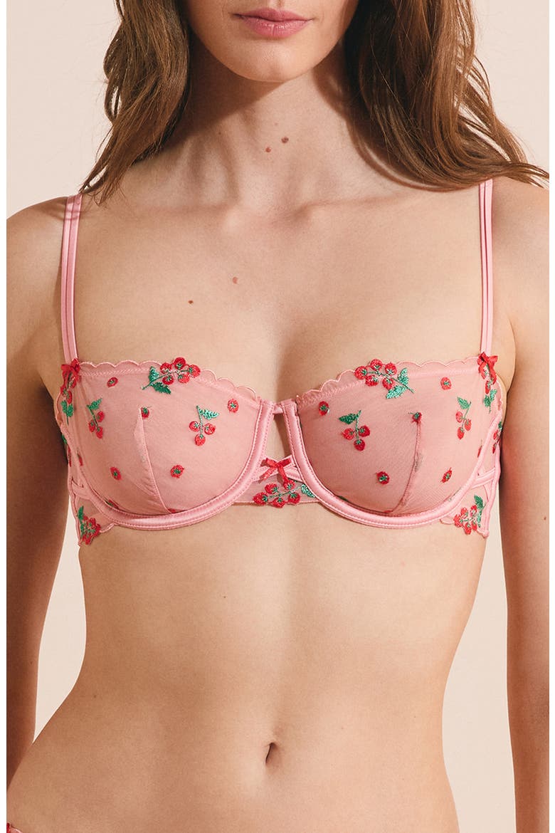 Tomato Love Underwire Bra, Main, color, MULTICOLORE