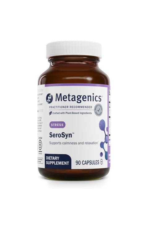 SeroSyn L-Theanine Calming Supplement Capsules 90 Capsules
