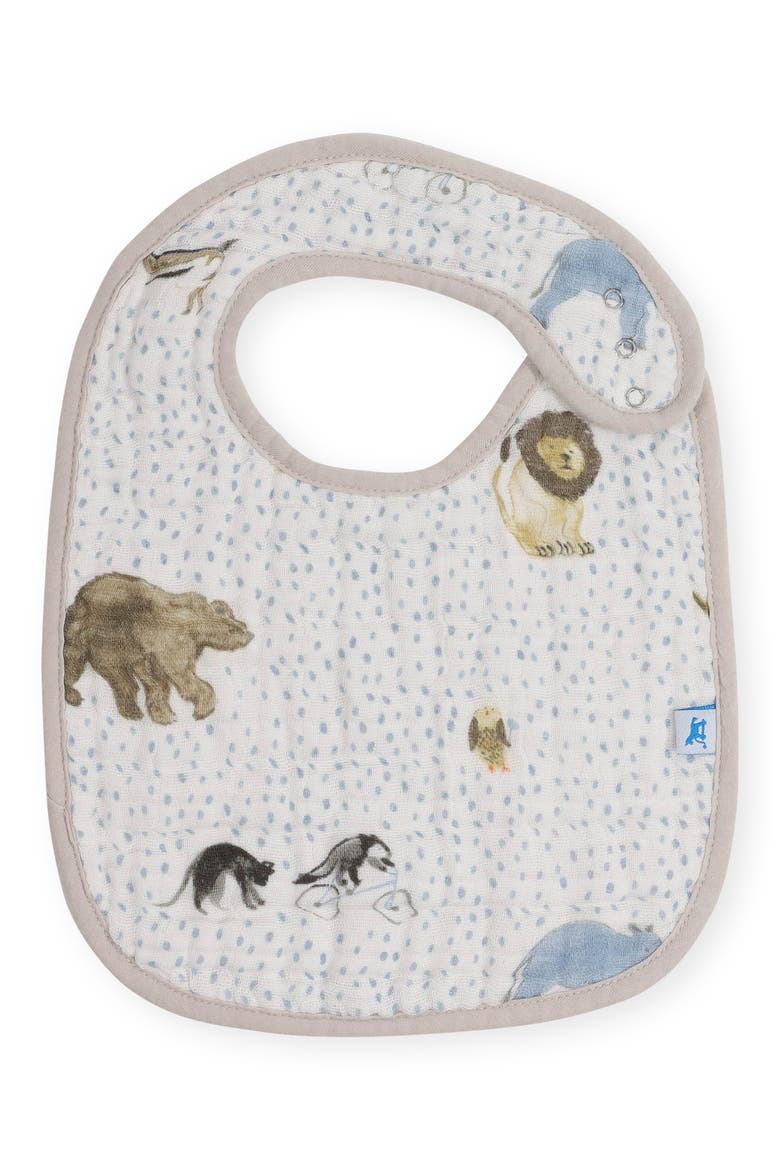 3-Pack Classic Cotton Muslin Bibs, Alternate, color, MULTI