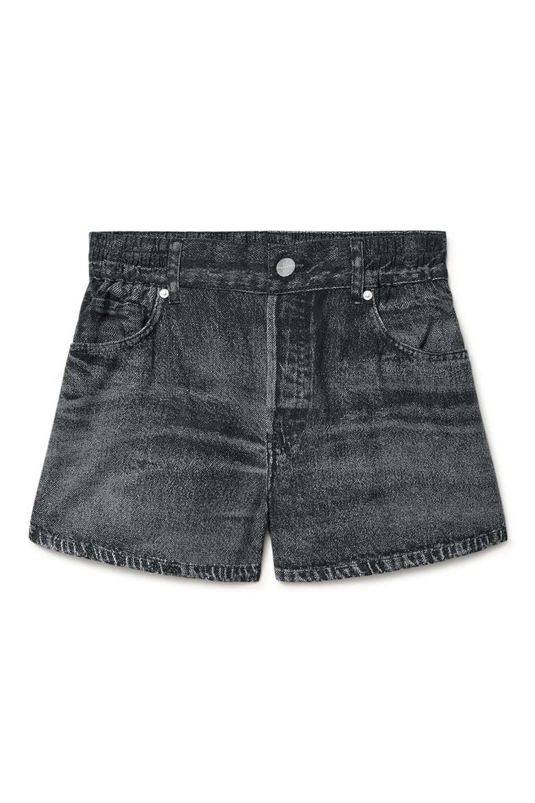 Tyler Denim Shorts, Alternate, color, ILLUSION BLACK