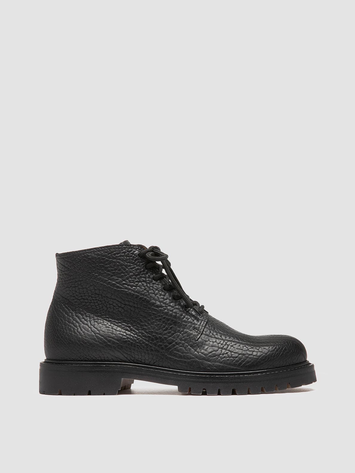 Officine Creative Boss 011 Leather Boots, Main, color, Black