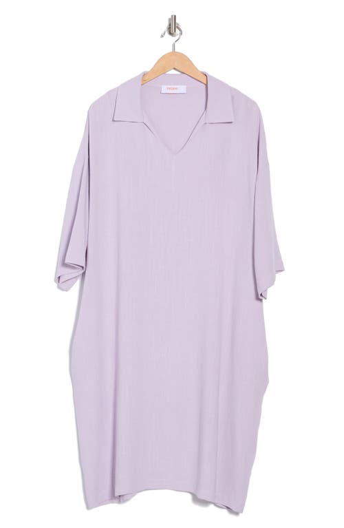 Renee C Johnny Collar Shift Dress