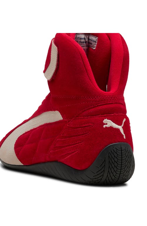 Puma Speedcat Mid Sneaker In For All Time Red-warm White