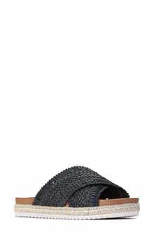 Los Cabos Tinny Woven Slide Sandal
