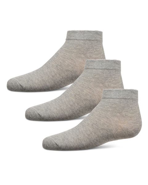 Unisex Cotton Blend Mid-Cut Socks 3-Pack