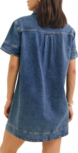 Clark Denim Minidress