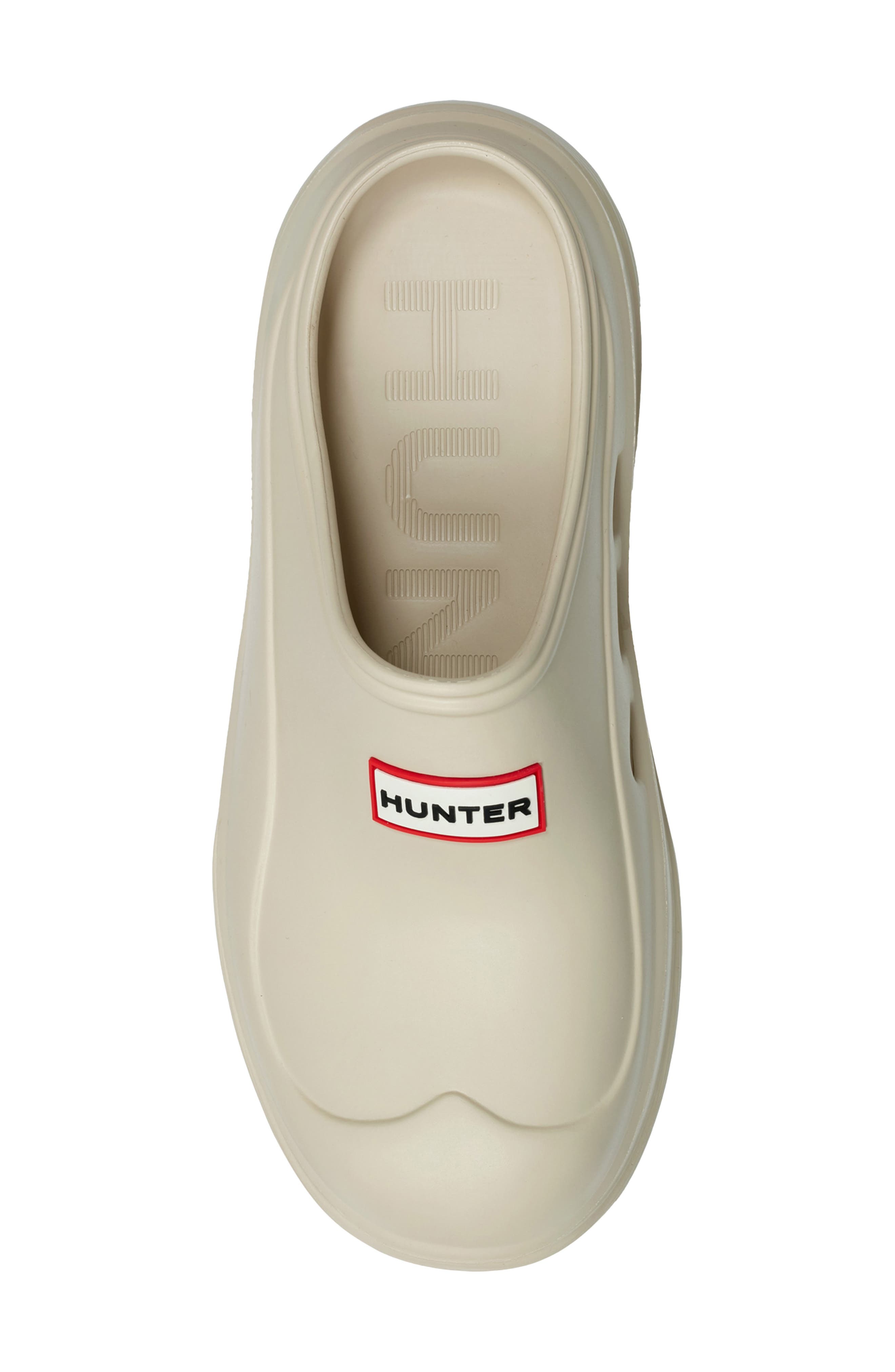 Hunter Elena Water Resistant Clog, Alternate, color, Light Natural
