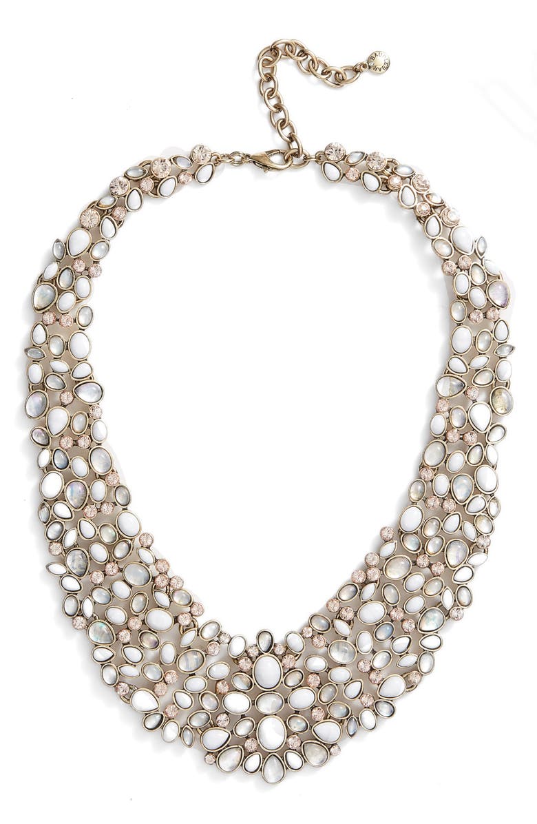 BaubleBar Kew Crystal Collar Necklace, Main, color,