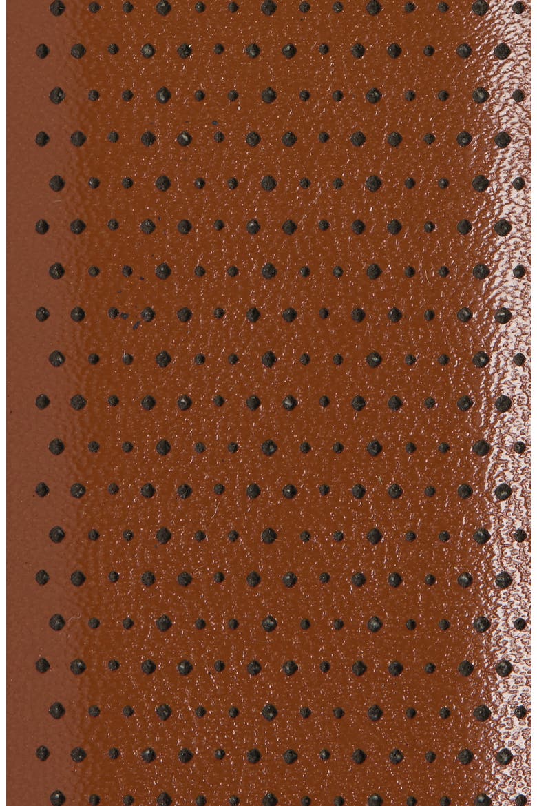 Perforated Reversible Belt, Alternate, color, TAN