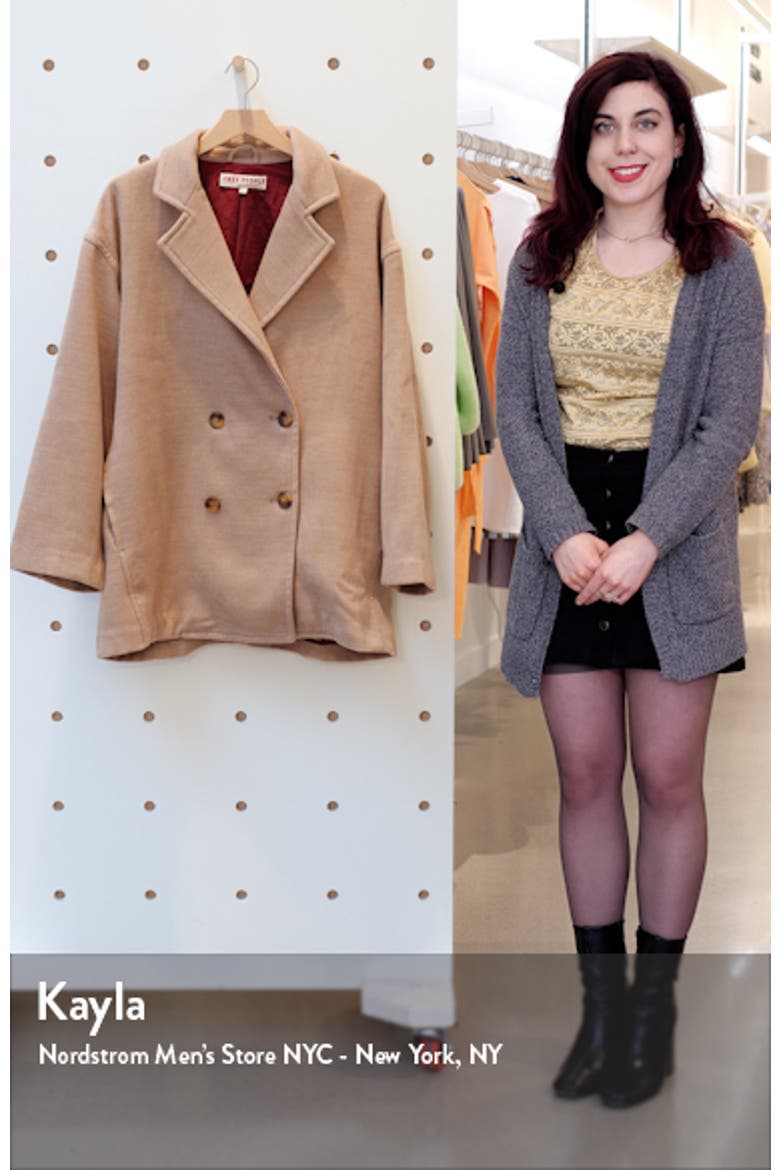 Hannah Slouchy Double Breasted Blazer video