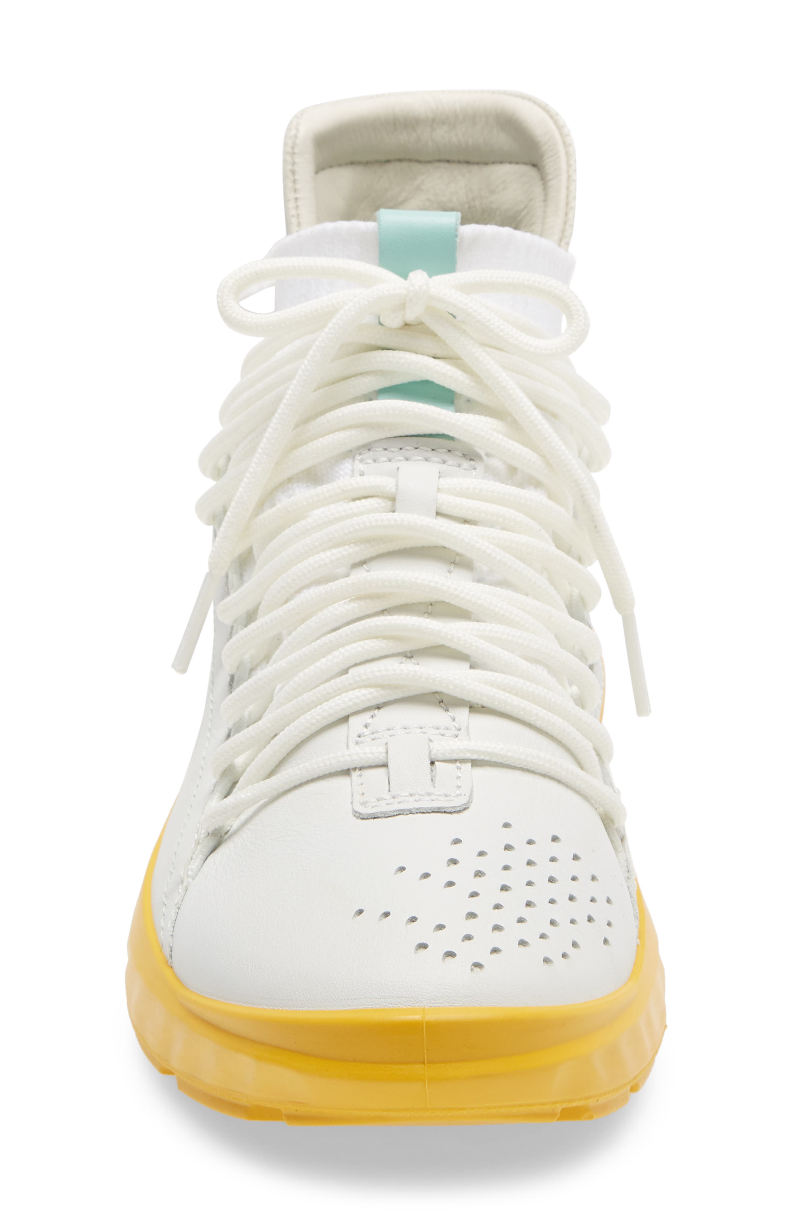 ST.1 Lite Mid Cut Sneaker, Alternate, color, WHITE/ EGGSHELL