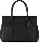 Mulberry Bayswater Tonal Natural Grain Leather Satchel