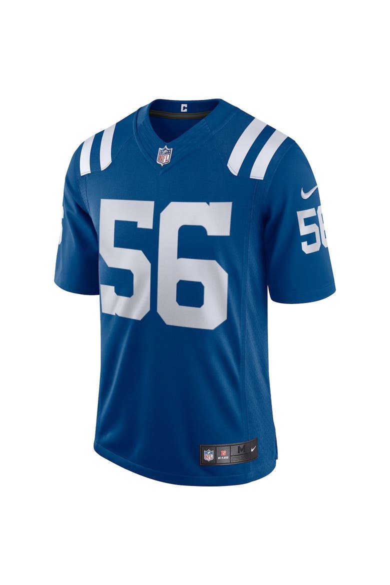 Men's Nike Quenton Nelson Royal Indianapolis Colts Vapor Limited Jersey, Alternate, color, Royal