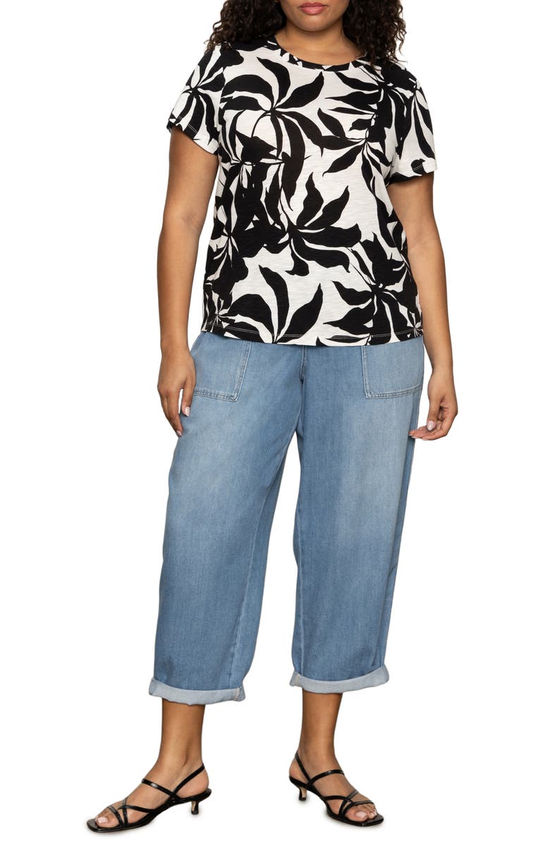 Sanctuary The Perfect T-Shirt, Alternate, color, Inked Impressions