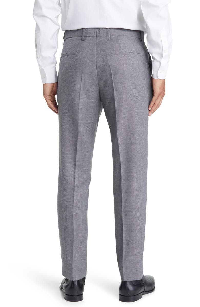 BOSS Genius Virgin Wool Trousers, Alternate, color,