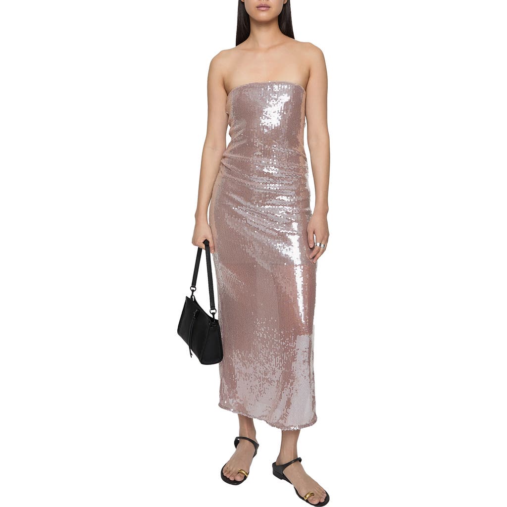 Rebecca Minkoff Emmy Sequin Strapless Maxi Dress