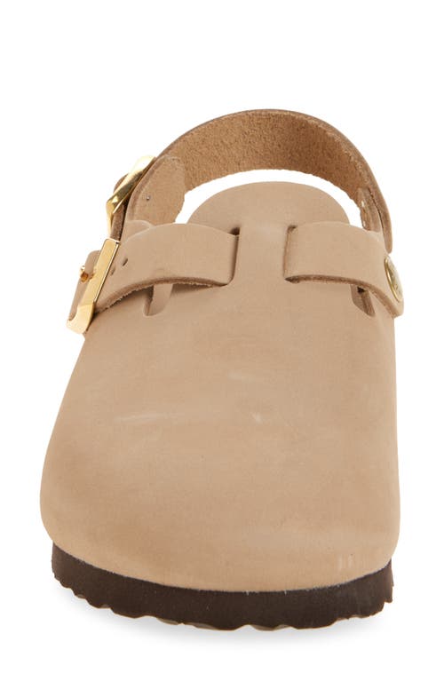 Birkenstock Beige Suede Tokio Ii Slippers In Sandcastle