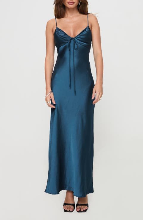 Maguire Satin Maxi Dress