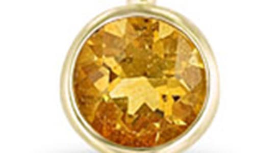 Zoë Chicco Dangling Semiprecious Stone Choker In Gold