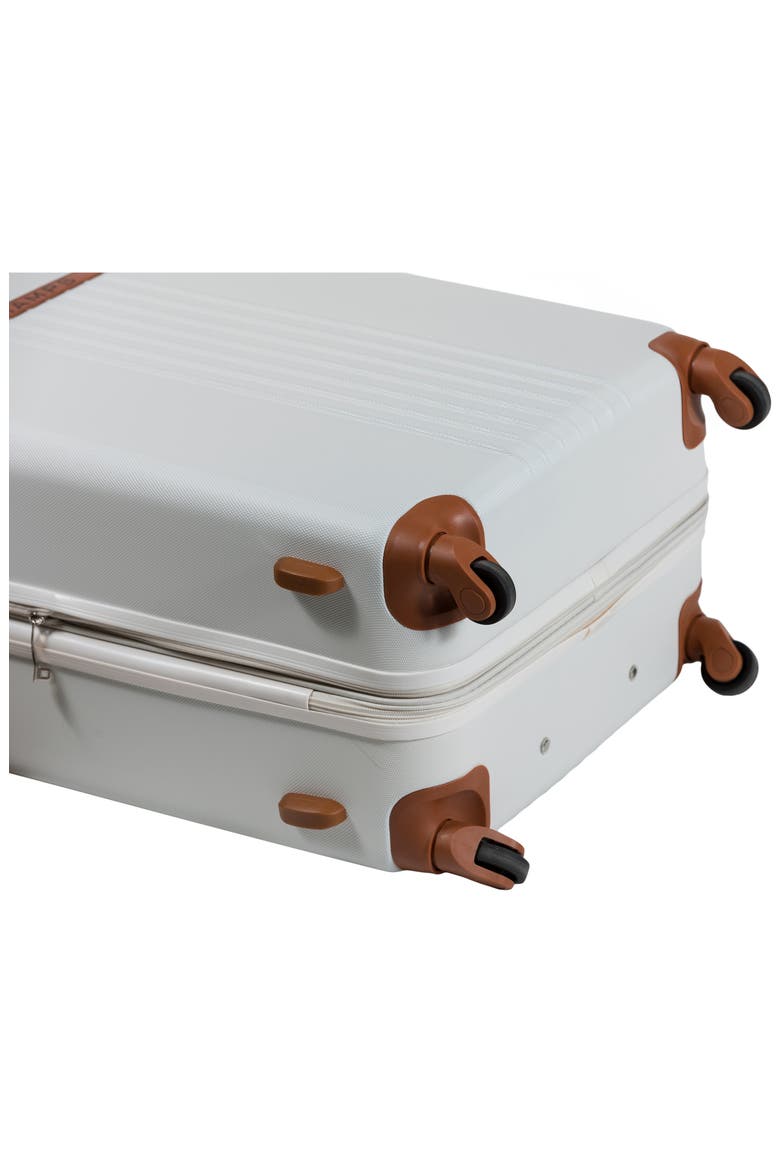 Vintage 2-Piece Luggage Set, Alternate, color, WHITE
