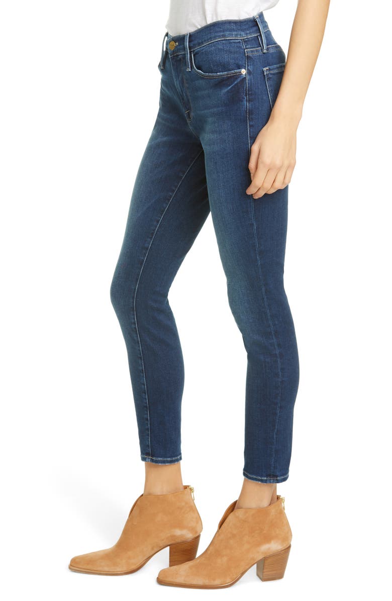 FRAME Le Skinny de Jeanne Crop Jeans, Alternate, color, 