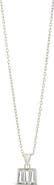 Sterling Forever Colsie CZ Pendant Necklace
