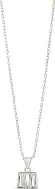 Sterling Forever Colsie CZ Pendant Necklace