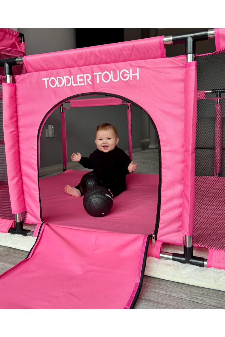 Sports Arena Playpen, Alternate, color, Pink